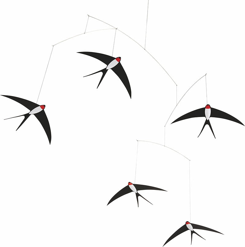 Flensted 5 Flying Swallows Mobile