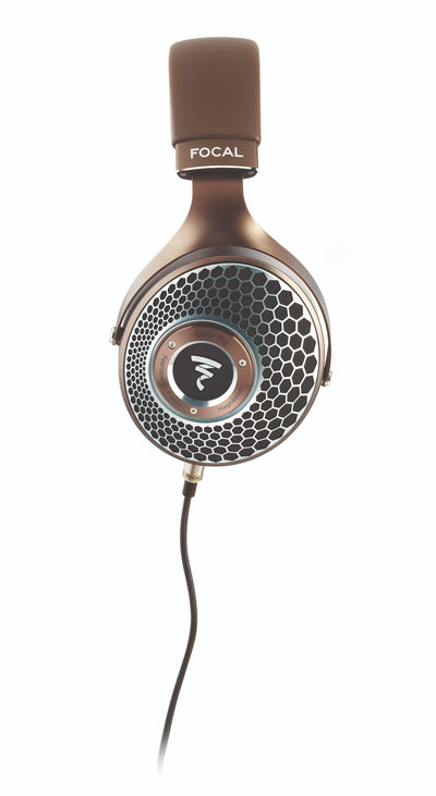 Focal Clear Mg Headphones (Chestnut and Mixed-Metals)