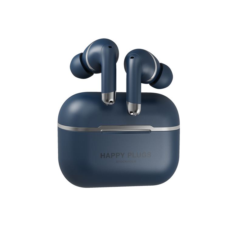 Happy Plugs Air 1 ANC True Wireless Headphones (Blue)