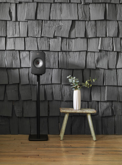 KEF S1 Speaker Floor Stand for LSX Pair (Black)