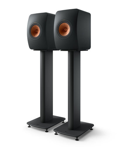 KEF S2 Speaker Floor Stand Pair (Carbon Black)