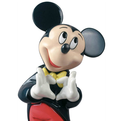 Lladró Mickey Mouse Porcelain Figurine