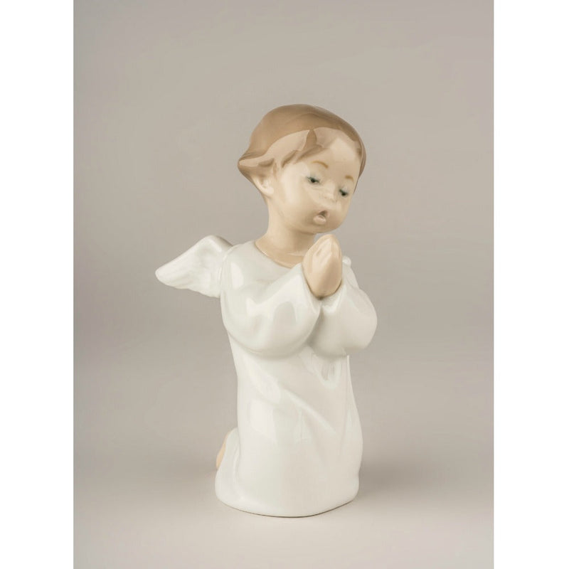 Lladró Angel Praying Porcelain Figurine