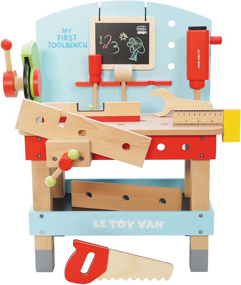 Le Toy Van Wooden My First Tool Bench 3 years+