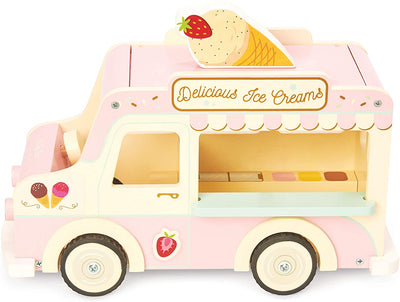 Le Toy Van Wooden Dolls House Ice Cream Van 3 years+
