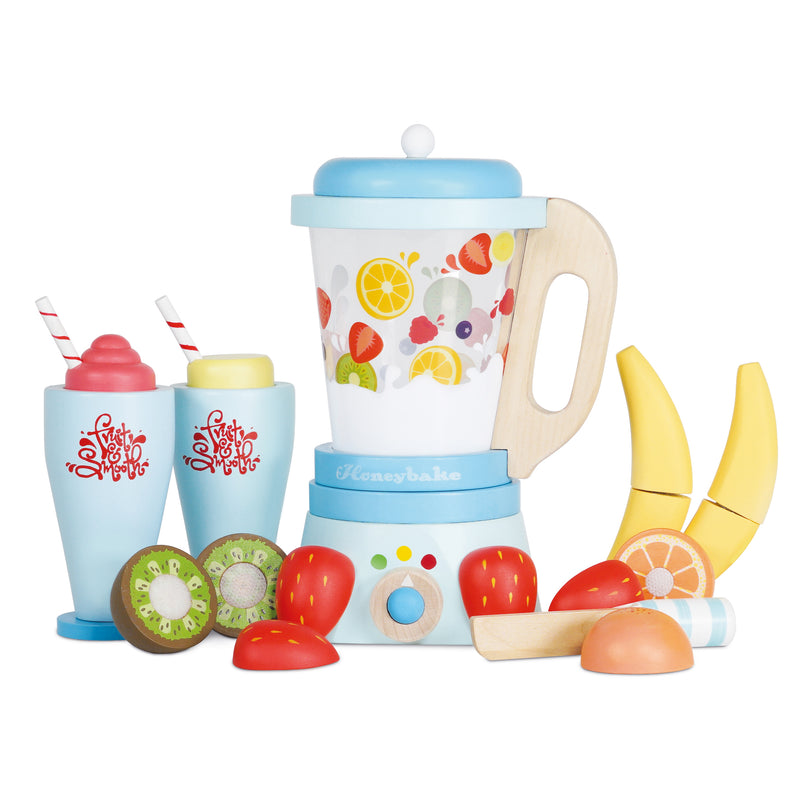 Le Toy Van Blender and Wooden Fruit Set Honeybake Collection 2 years+