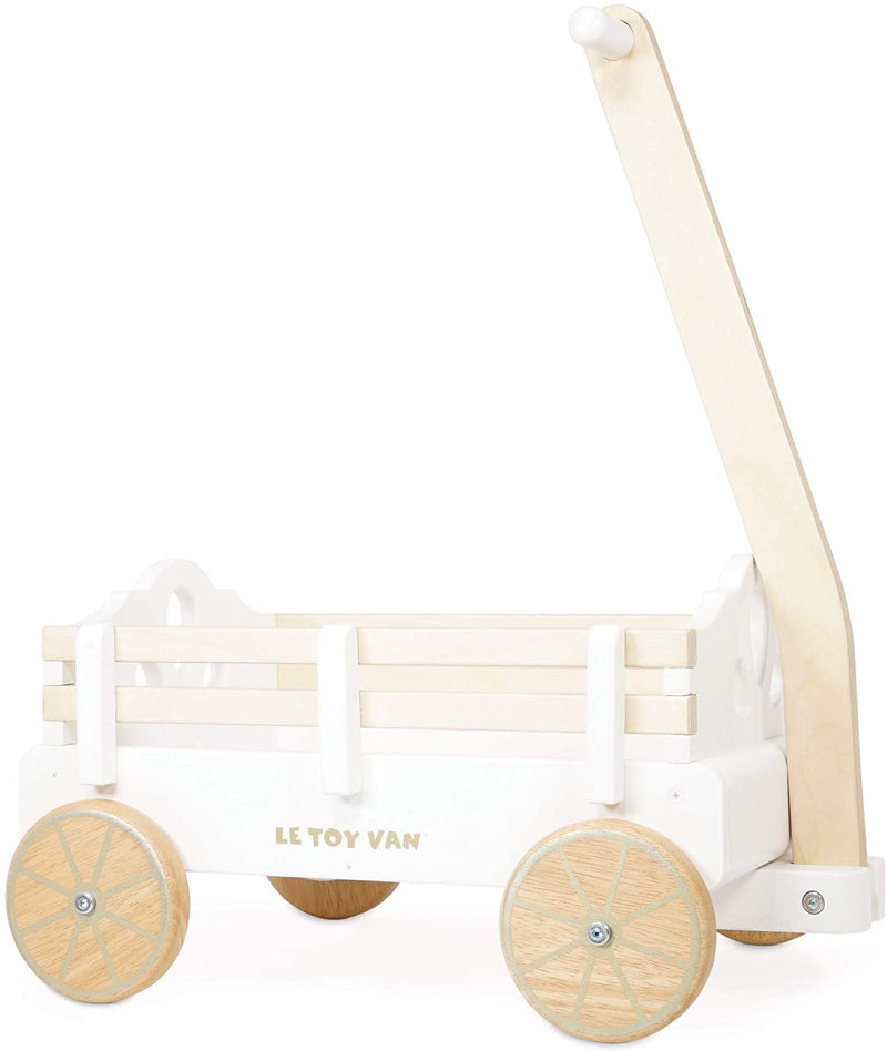 Le Toy Van Pull Along Wooden Wagon Honeybake Collection 3 years+