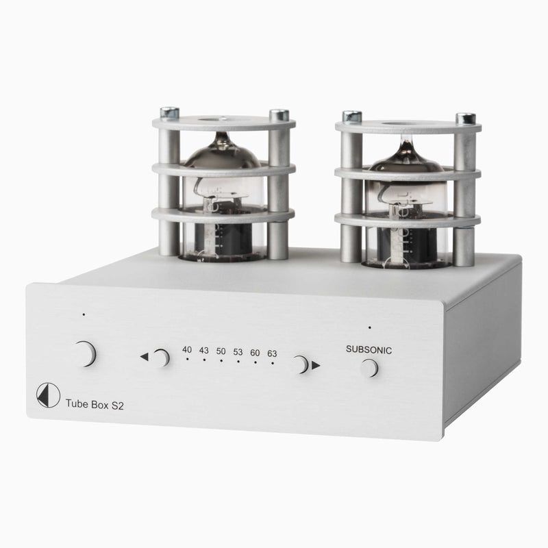 Pro-Ject S2 Tube Box Phono-Preamplifier (Silver)