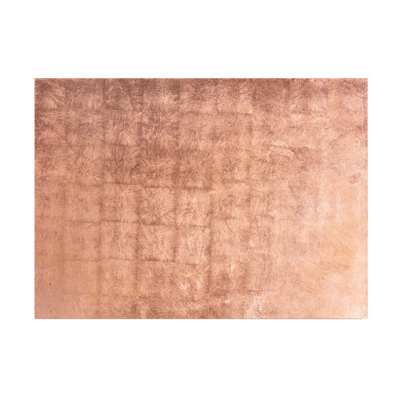 Posh Trading Company Serving Mat/Grand Placemat Silver Leaf in Rose Gold