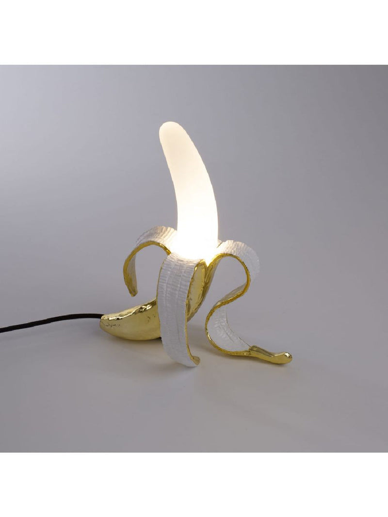 Seletti Banana Table Lamp Louis (Gold)