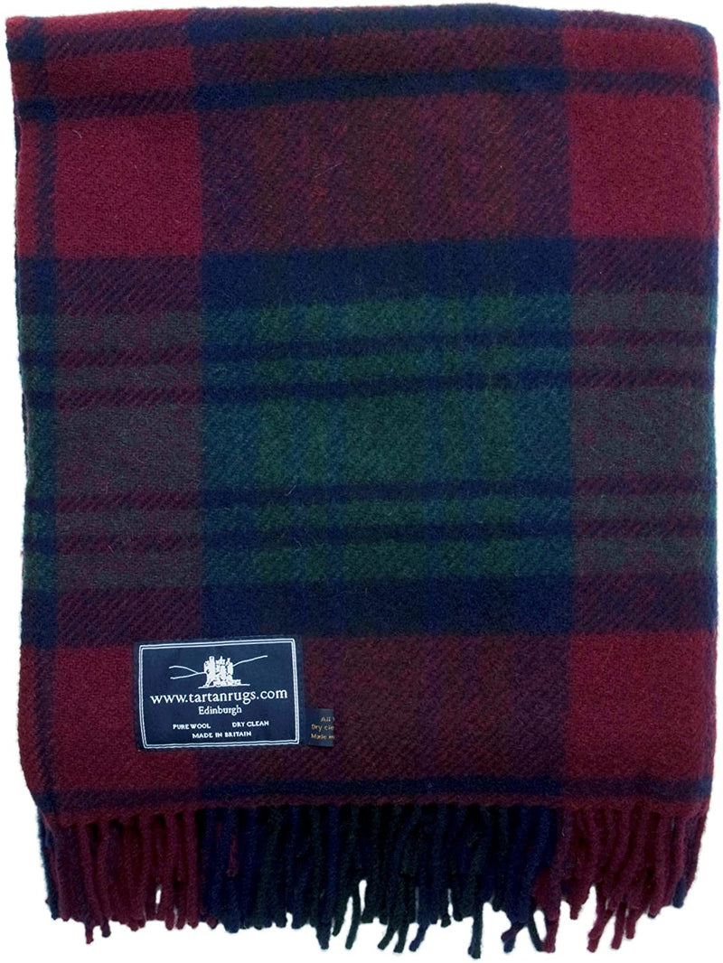 Tweedmill Jura Pure Natural Wool Travel Rug 150 x 183cm (Lindsay)