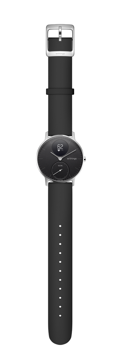 Withings Steel HR Hybrid Smartwatch 36mm (Black)