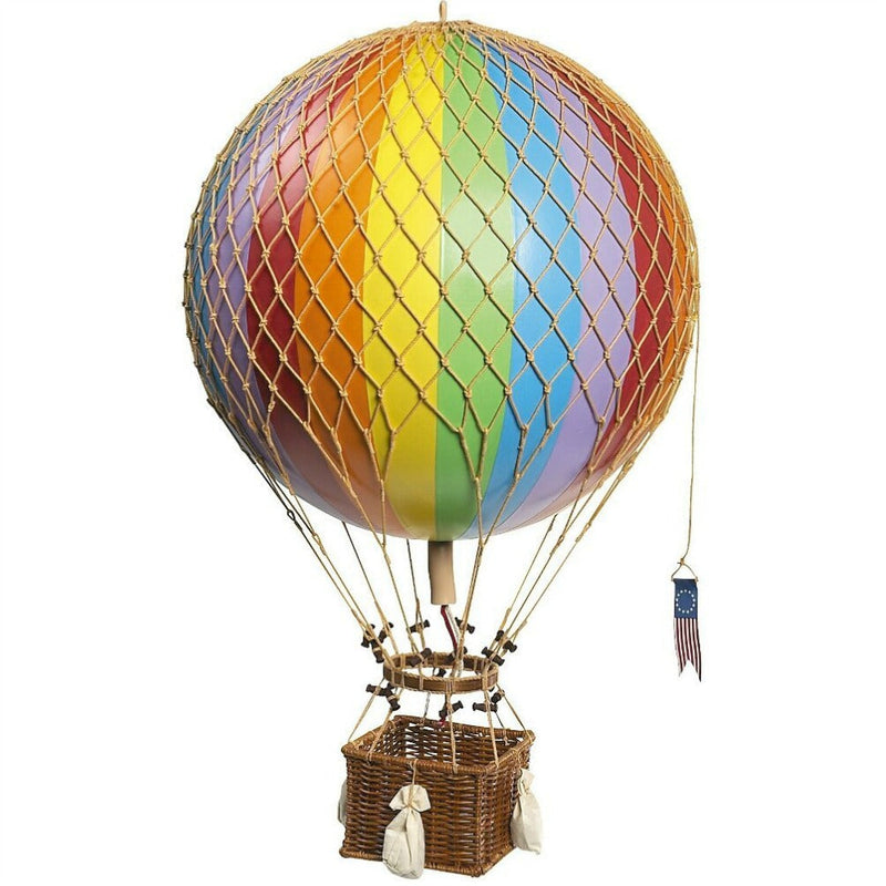 Authentic Models Royal Aero Hot Air Balloon - Rainbow
