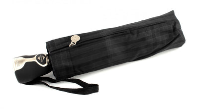 Bugatti Gran Turismo Automatic Umbrella - Check Black