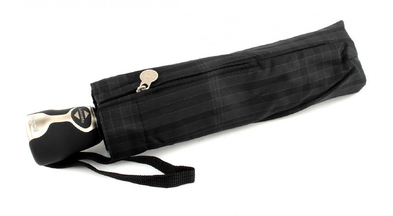 Bugatti Gran Turismo Automatic Umbrella - Check Black