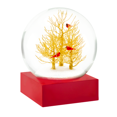 CoolSnowGlobes Golden Boughs Snow Globe