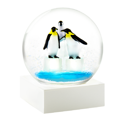 CoolSnowGlobes Penguins Snow Globe