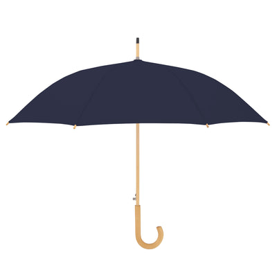 Doppler Nature Long Automatic Sustainable Stick Umbrella - Deep Blue