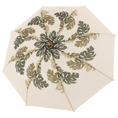 Doppler Nature Long Automatic Sustainable Stick Umbrella Choice Beige