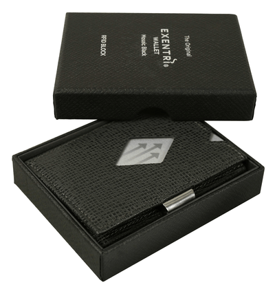 Exentri Tri-Fold Wallet - Black Mosaic