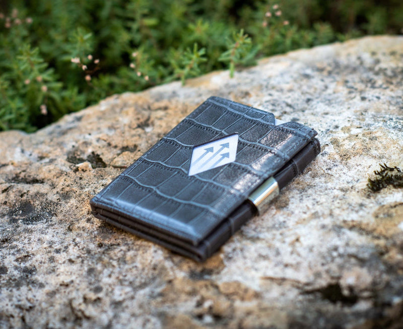 Exentri Tri-Fold Multiwallet - Caiman Grey