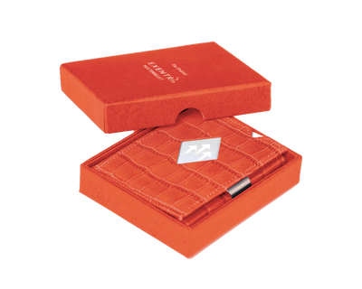 Exentri Tri-Fold Multiwallet - Caiman Orange