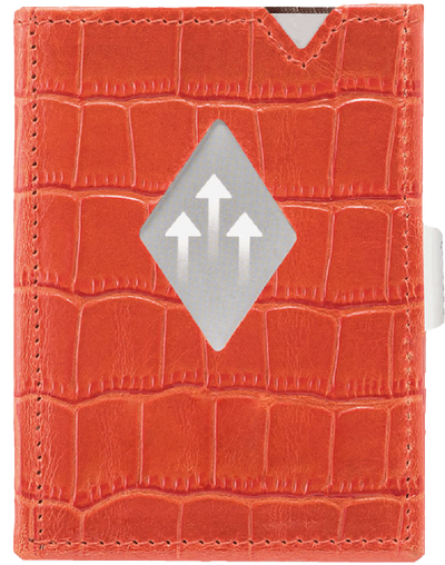 Exentri Tri-Fold Multiwallet - Caiman Orange