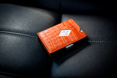 Exentri Tri-Fold Multiwallet - Caiman Orange