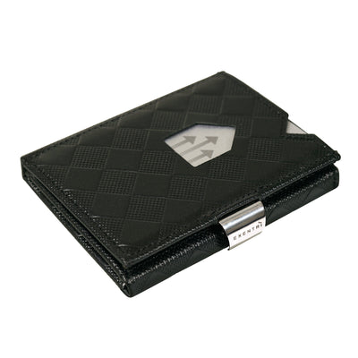 Exentri Tri-Fold Wallet - Chess Black