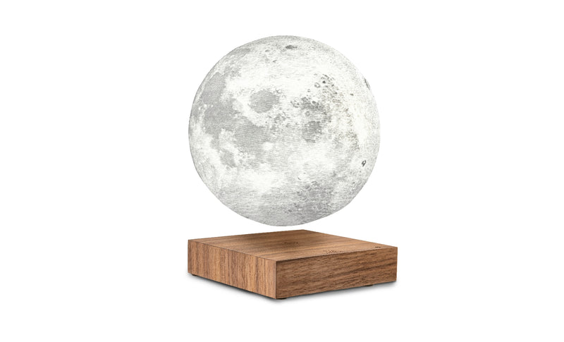 Gingko Smart Moon Lamp Walnut Wood