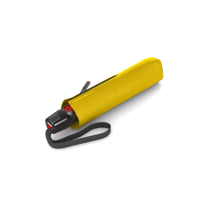 Knirps T.200 Medium Duomatic Folding Umbrella - Yellow
