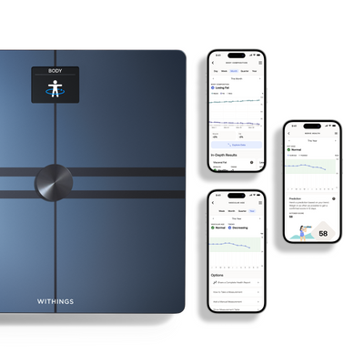 Withings Body Comp Advanced Body Composition Wi-Fi Scale Black