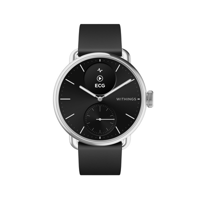 Withings ScanWatch 2 Heart Health Hybrid Smart Watch 38mm Black