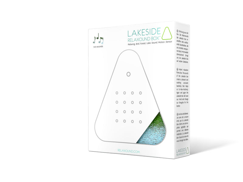 Zwitscherbox Lakesidebox UV Print Forest Lake/White