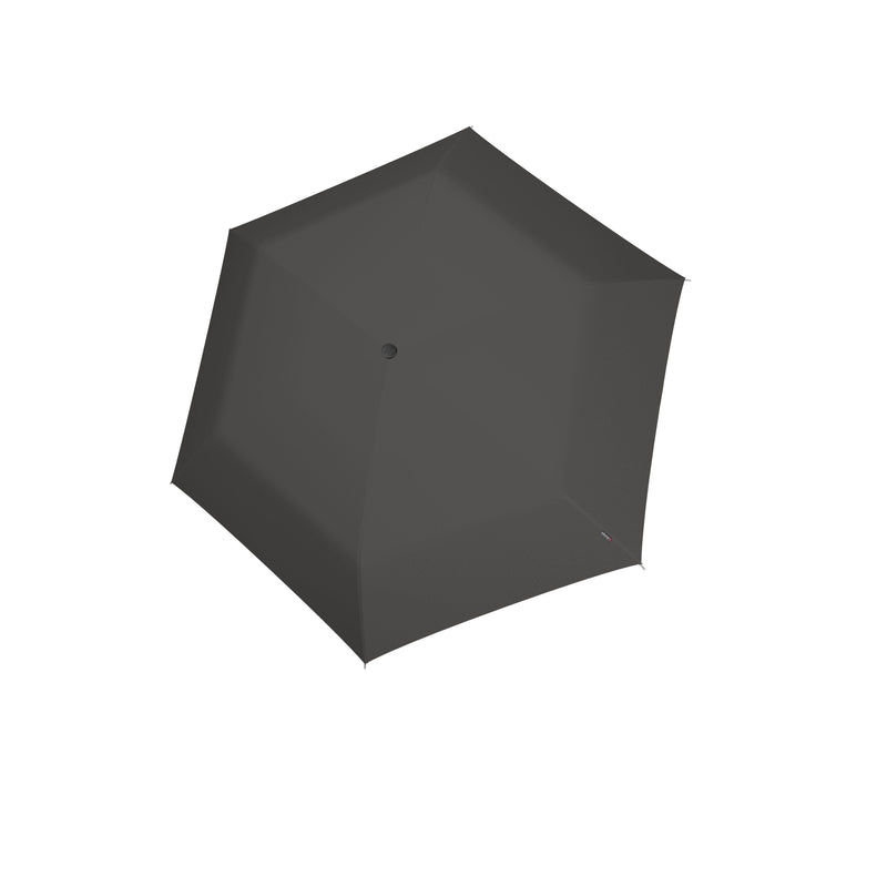 Knirps U.200 Ultra Light Duomatic Folding Umbrella - Dark Grey