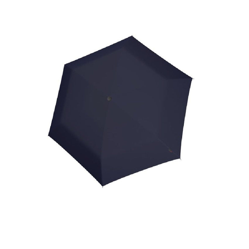 Knirps AS.050 Slim Small Manual Folding Umbrella - Navy