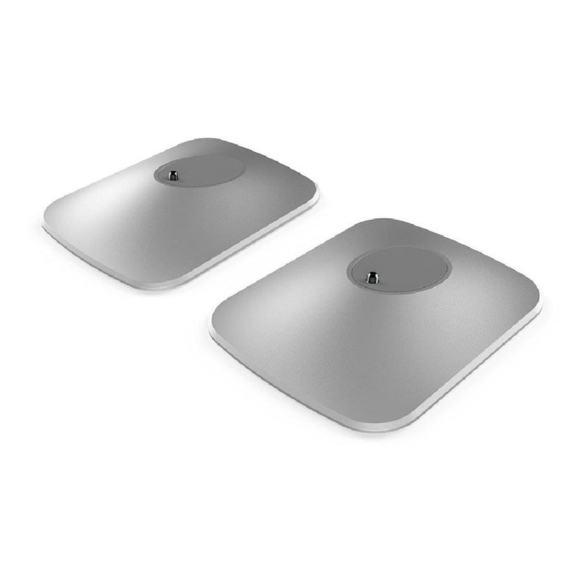 KEF P1 Speaker Desk Pad for LSX Pair (Silver)