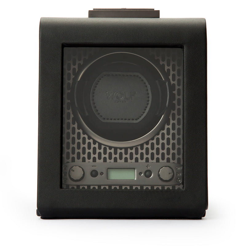 WOLF Axis 469103 - Single Watch Winder Powder Coat (Black)