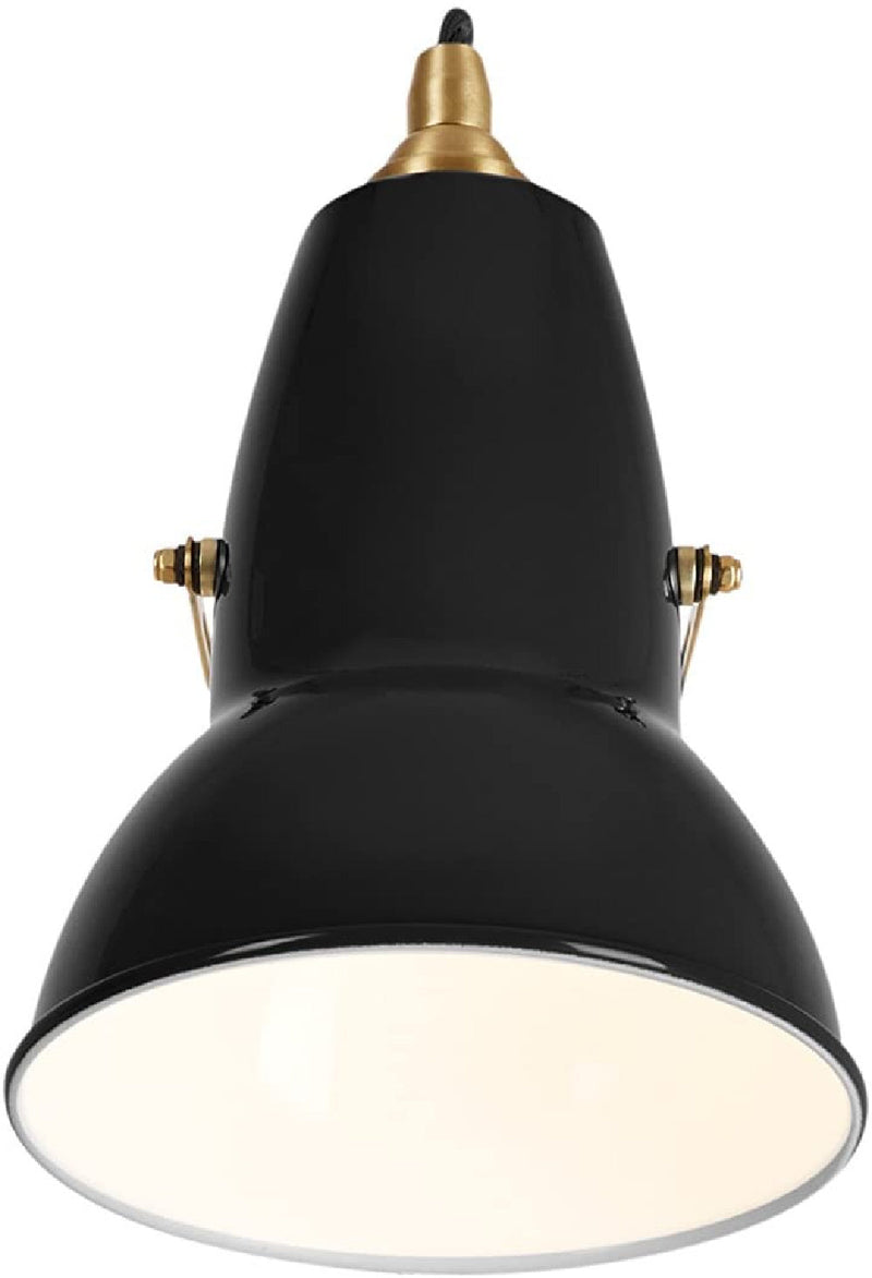 Anglepoise Original 1227™ Brass Wall Light (Jet Black)