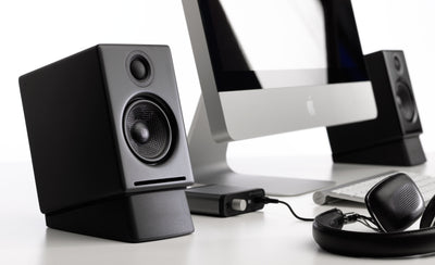 Audioengine DS1 Desktop Speaker Stands (Black)