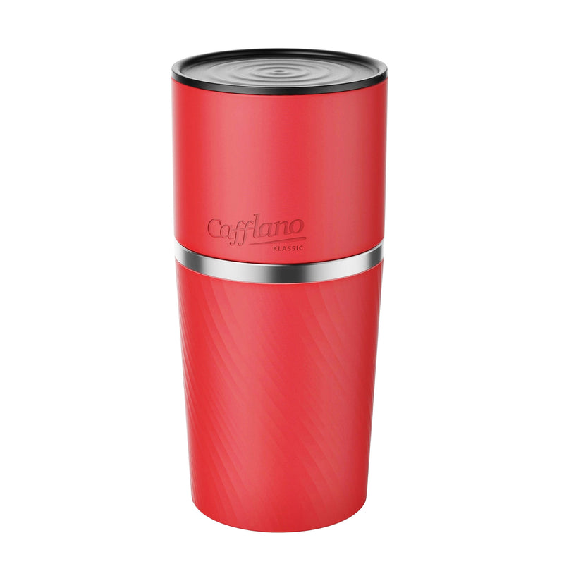 Cafflano Klassic Portable Coffee Maker (Red)