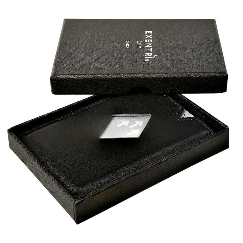 Exentri City Card Wallet - Black