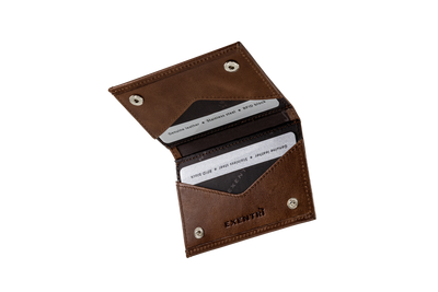 Exentri Bi-Fold Miniwallet - Hazelnut Brown