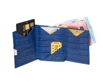 Exentri Tri-Fold Multiwallet - Caiman Blue