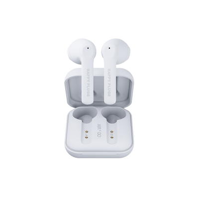 Happy Plugs Air 1 Go True Wireless Headphones (White)
