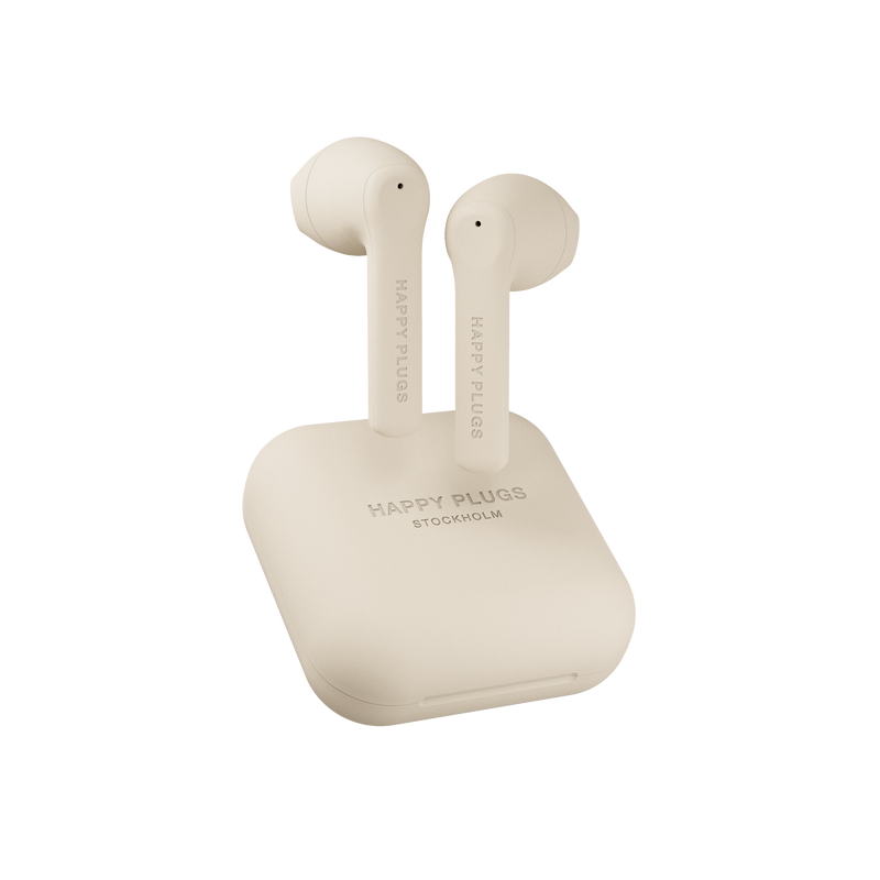 Happy Plugs Air 1 Go True Wireless Headphones (Nude)