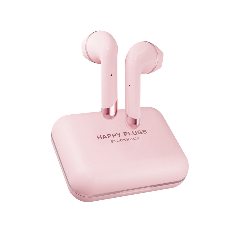 Happy Plugs Air 1 Plus True Wireless Earbuds (Pink Gold)
