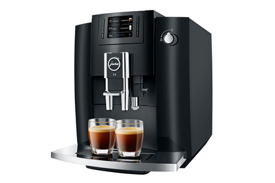 Jura E6 Coffee Machine (Piano Black)
