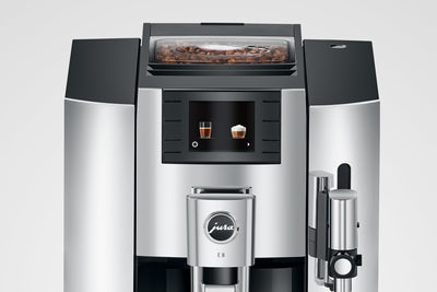Jura E8 Coffee Machine (Chrome)