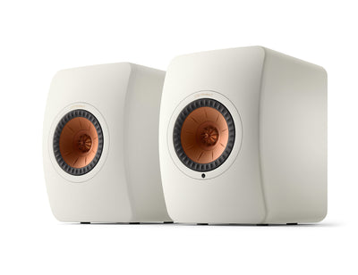 KEF LS50 Wireless II Speakers (Mineral White)